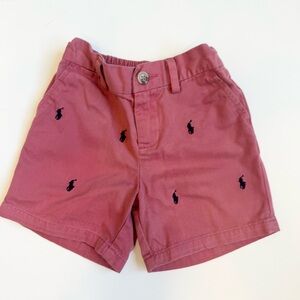 Ralph Lauren Polo Boy’s Rose Chino Shorts Size 18 Months.
